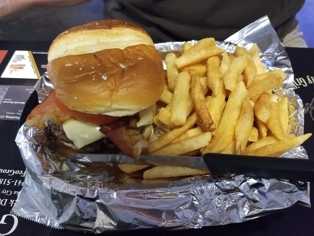 Bacon and Cheese Burger