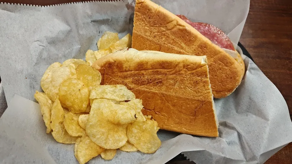 Cuban Sandwich and Chips